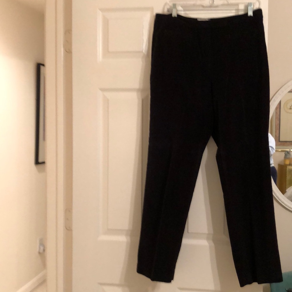 Black Velveteen Pants